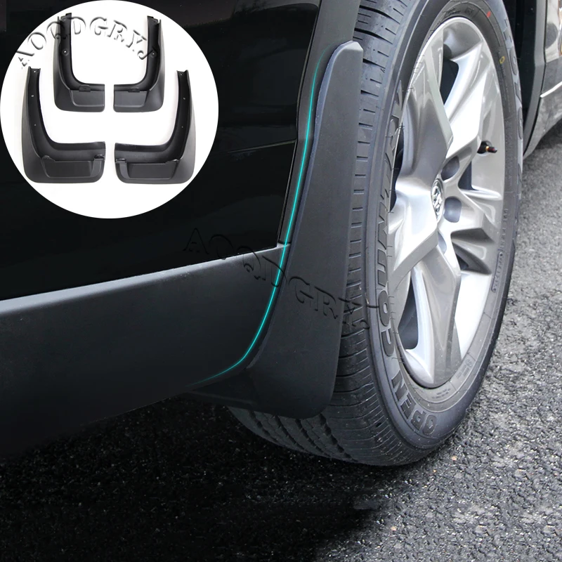 

For Toyota Highlander 2015-2019 Mudflaps Splash Guard Mudguards fender Moulding Cover trim car styling accessories