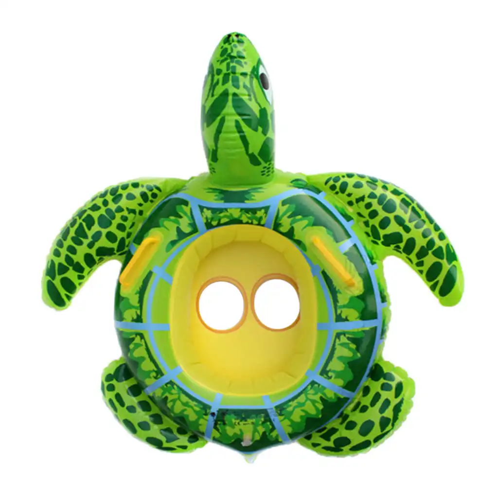 turtle floatie pool