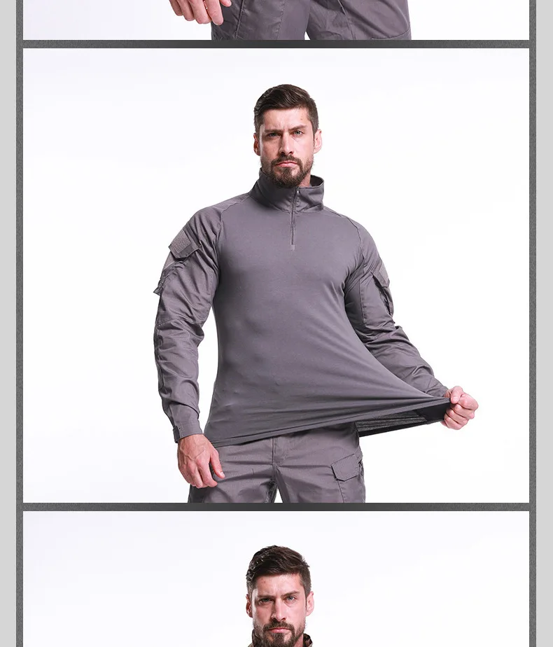 Muscle Kid Brother фитнес Европа и Америка Чистый хлопок спортивная одежда для улицы с длинным рукавом для мужчин Велоспорт камуфляж боевой Tr