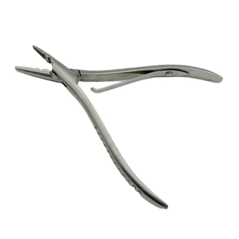 Hair Extension Pliers 7 inch Clamp with two holes Keratin Hair Extensions Removal Tools 1 PC