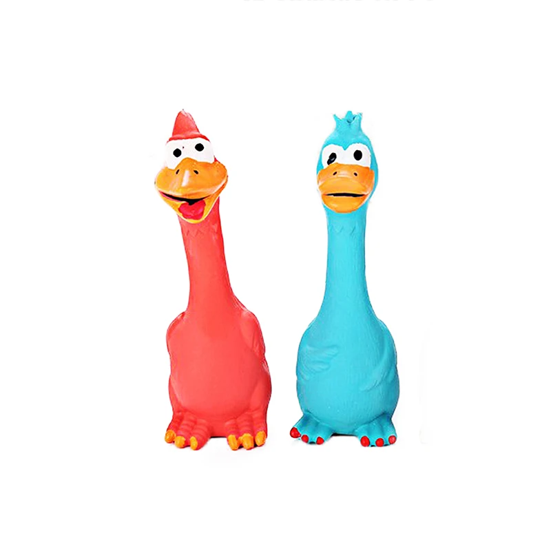 Silicone Soft Anti-press Toys Novelty Kids Pinching Puppy Screaming Chicken Toy Funny Children Toy For Dogs Squeaker Chew Ducks