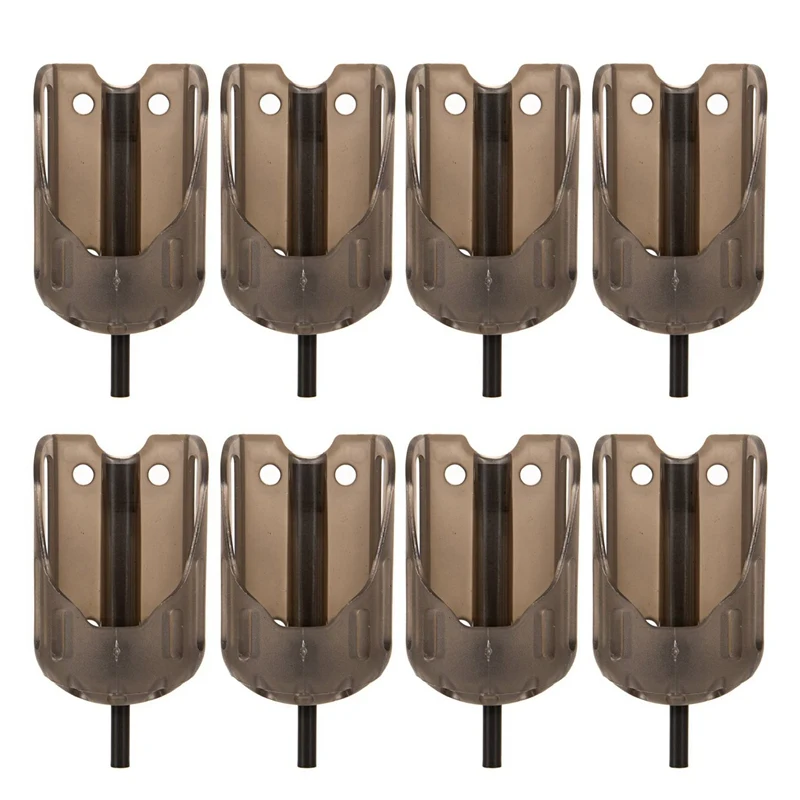 

8PCS Fishing Bait Cage PE Trap Basket Lure Holder Thrower Carp Fishing Feeder Tool Tackle Accessory