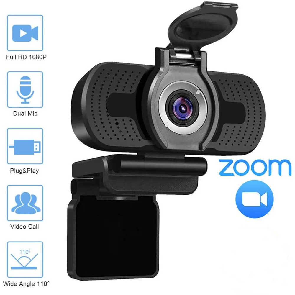 

1080P high-definition USB computer camera Web video conference live broadcast Internet class webcam mini camera