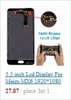 Сенсорный экран для Meizu M5/Meilan 5 M5 Note/Meilan Note 5 сенсорная панель стекло сенсор дигитайзер Запасные части для мобильного телефона
