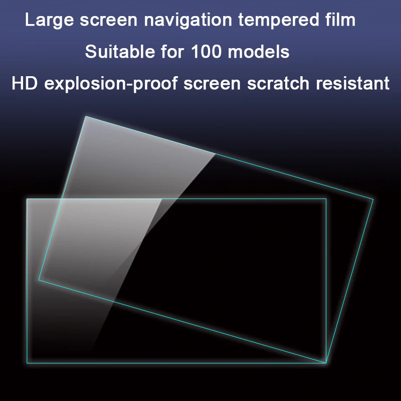  KiriNavi Auto GPS Navigatie Screen 9” 10” 10.4” 12.1” large Screen Android navigator tempered glass