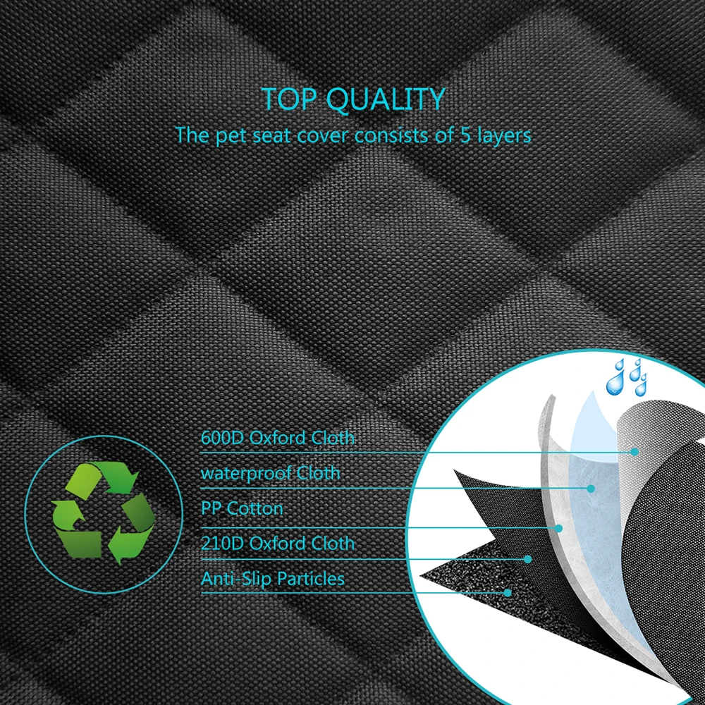 Переноска для собак водонепроницаемый автомобильный задний коврик животных