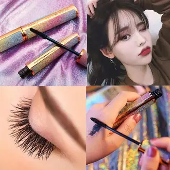 

Starry Mascara 4D Waterproof Non-blooming Slender Mascara Eyelash Extension Black Thick Lengthening Eye Lashes Cosmetics TSLM2