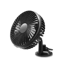 Car Universal Fan 12V/24V General Motors Small Electric Fan Big Truck Single Head Shake Head USB Fan with Sucker