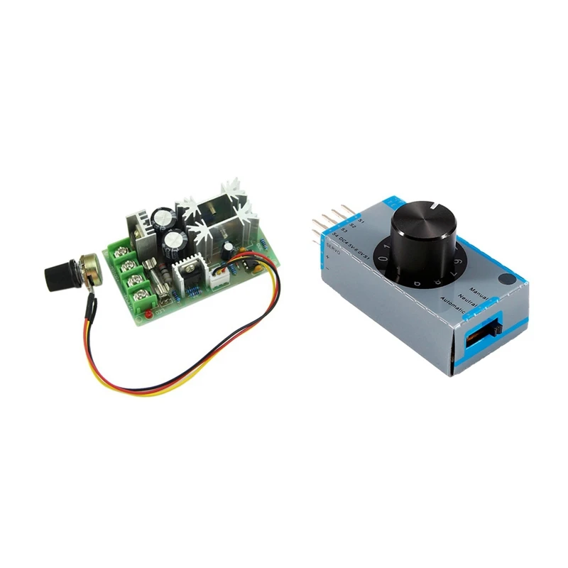 1 Pcs DC10-60V 20A PWM HHO RC Motor Speed Regulator Switch & EK2-0907 ESC Tester Remote Model Equipment | Инструменты