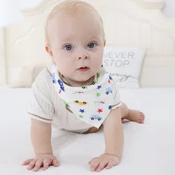 Paños hidrofílicos para bebés, Baberos para eructar, paño para bebés, accesorios para alimentación de recién nacidos, toalla gratis, artículos de muselina de algodón