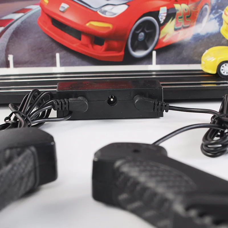 1: 64 игрушечный автомобиль трек автомобиль электрический пульт дистанционного управления трек гонки 360 крушение двойной соревнования спортивные игрушки