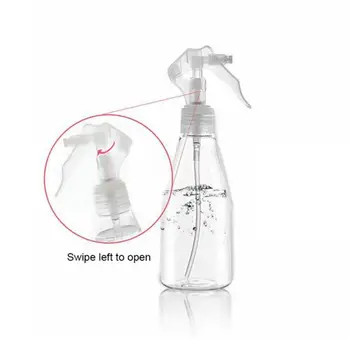 

Atomizer Pot Fine Mist Sprayer Bottles Portable Plastic Spray Bottle Transparent Makeup Moisture Hair Hairdressing Tools 200ml