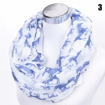 

Hot Sale Women's Autumn Printed Animal Pattern Elegant Vintage Scarf Warm Soft Silk Scarves Fashion Accessories IE998
