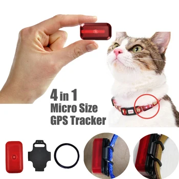 Smart Pet Dog Collar GPS Tracker Waterproof Car Location Finder Kids GPS Tracker With Mic Real Time Mini Pet GPS LBS Tracking