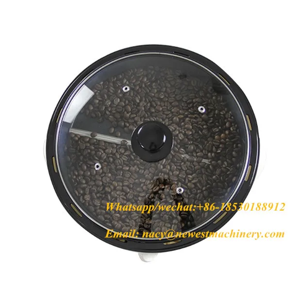 1200W white color coffee roaster for home appliance coffee roaster