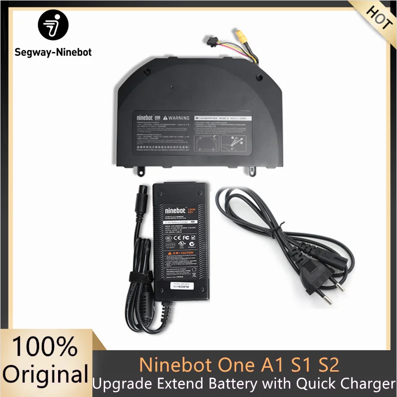 Обновленный аккумулятор с быстрой зарядкой для Ninebot One A1 S1 S2 54 3 в Втч|Детали и