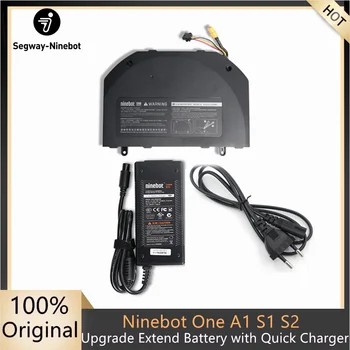 Billige Original Upgrade Verlängern Batterie Mit Schnell Ladegerät Für Ninebot Eine A1 S1 S2 Selbst Ausgleich Elektrische Einrad Roller 54,3 V 155wh
