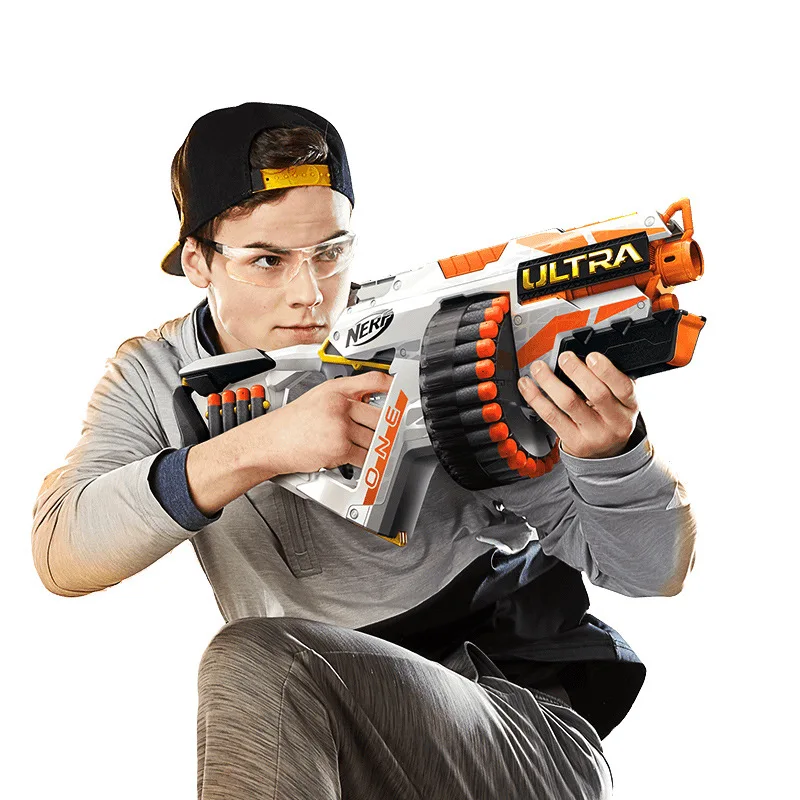 Электрический пистолет Hasbro NERF новинка игрушечный с мягкими пулями для мальчиков