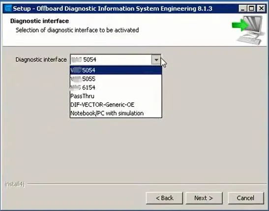 Новое программное обеспечение для диагностики ODIS Engineering V9.2.2 / V5.1.6 + лицензия на 5054A