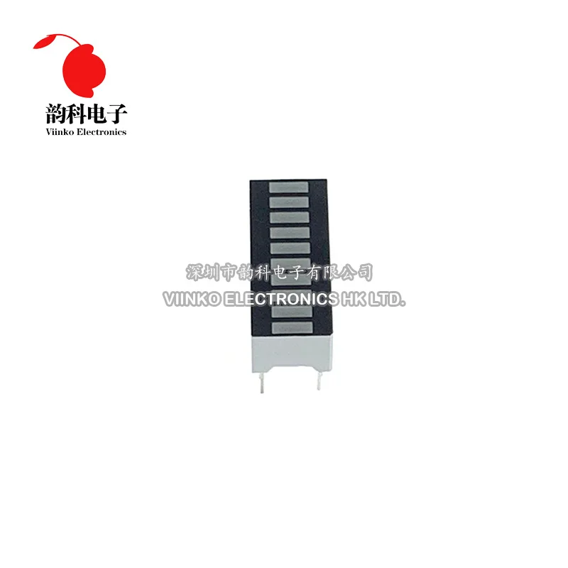 LED Digital Tube Display 2pcs LED Display 10 Segment Bar Graph Red Green Blue White Yellow Green Numbers Signs Cube Bars Graphics Bar-Graph Module DIY