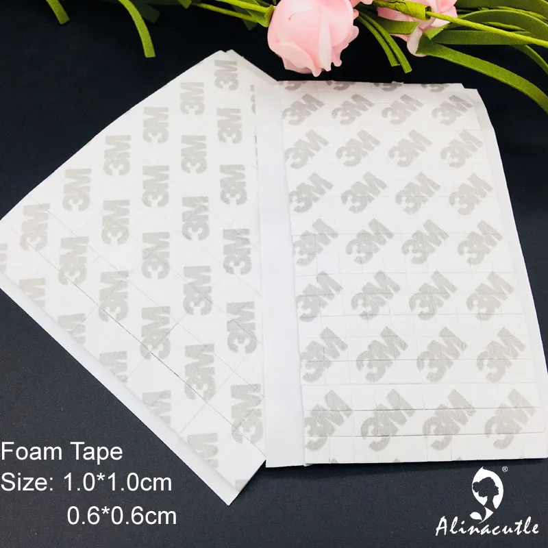 QWELL 3mm Thick 5mm/3mm Width Double-sided Adhesive Foam Strips DIY  Scrapbooking Shaker Card Craft Project Tool Length 13.8cm - AliExpress