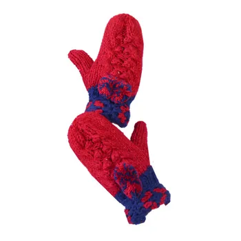 

2020 Fashion Women Winter Gloves Luxury Pearl Decoration Rabbit Fur Gloves For Girl Winter Outdoor Female Mittens #YL10