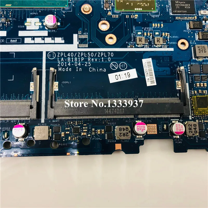 wonderful  799561-501 799561-5601 799561-5001 FOR HP 450 G2 440 G2 Laptop Motherboard ZPL40 ZPL50 ZPL70 LA-B18