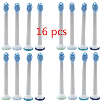 

16pcs Replacement Toothbrush Heads for Philips Sonicare Mini ProResult HX6084 Electric Tooth Brushes Head Wholesale