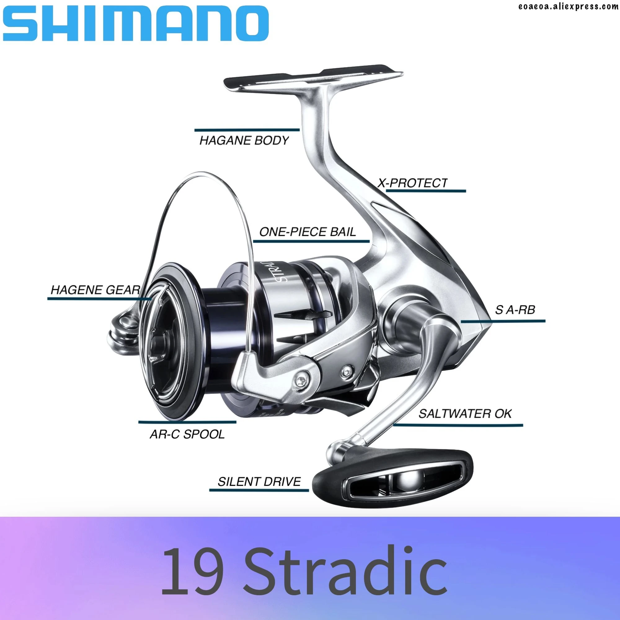 Best Seller  19  SHIMANO STRADIC FL 2500 2500S 2500SHG 2500HG C3000XG C3000 4000 4000MHG HAGANE BODY Saltwater Pesca Fishing Spinning Reel