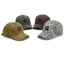 10 шт./партия, высококачественные леопардовые бейсболки женские хип-хоп шляпы для подростков, молодых девушек, Casquette