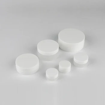 

100pcs/lot 10g Small Empty Cosmetic Refillable Bottles Plastic Eyeshadow Makeup Face Cream Jar Pot Container Bottle travel cream