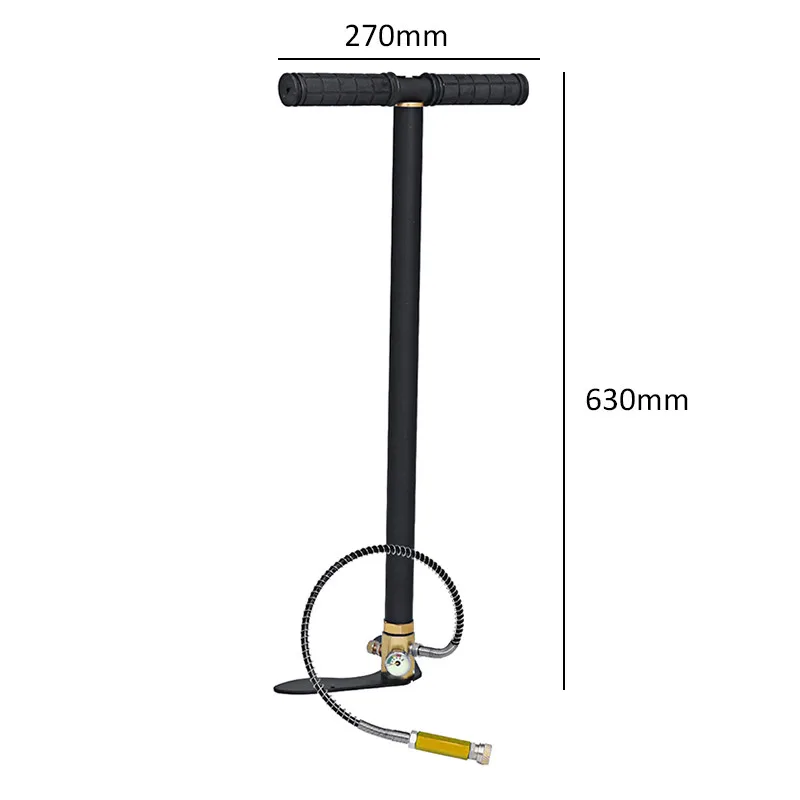 Насос Ручной 3-Ступенчатый, 300 Бар, 30 Мпа, 4500 Фунтов На.