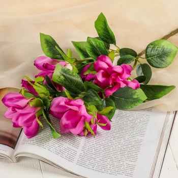 

Flowers artificial "Magnolia" 5*56 cm, purple 4142865