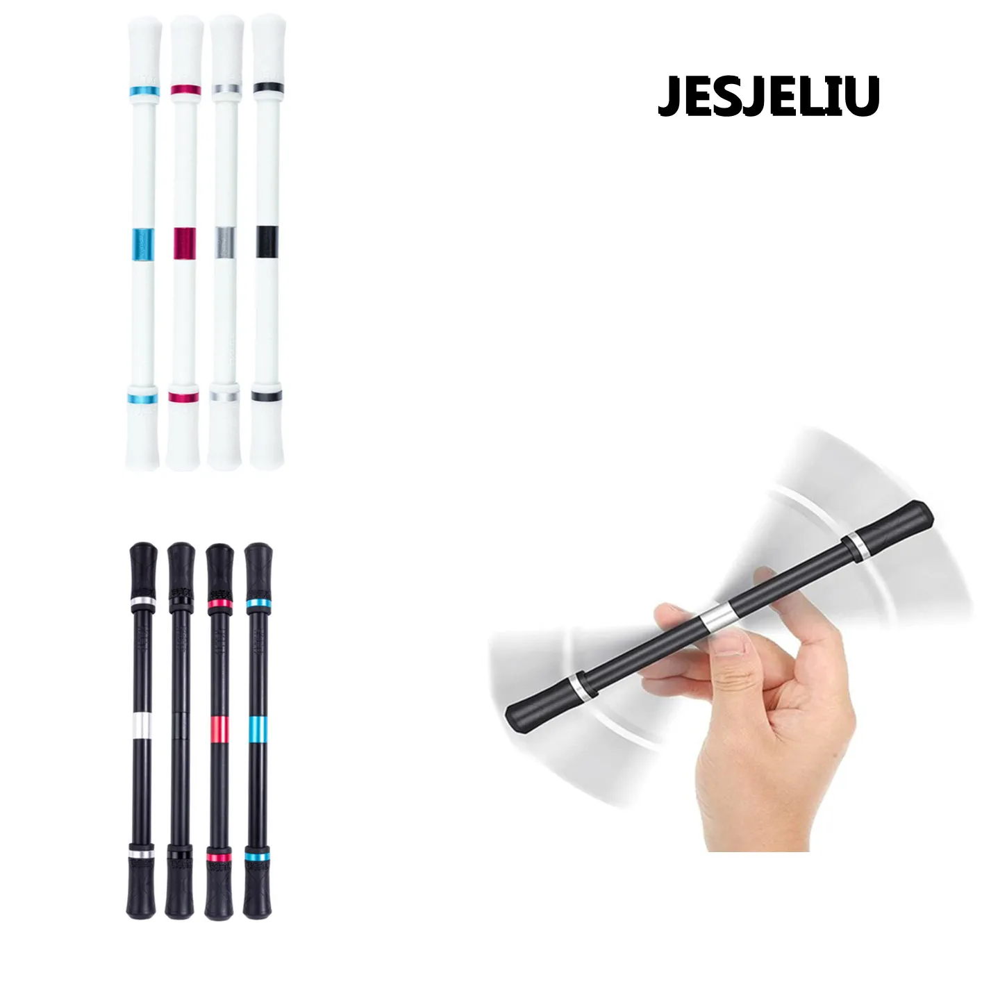 Finger Pen Mod Gaming Spinning Pens with Weighted Ball Funny Rotating Pen Kids Teens Student Toys Stationery School Supply multifunction pen