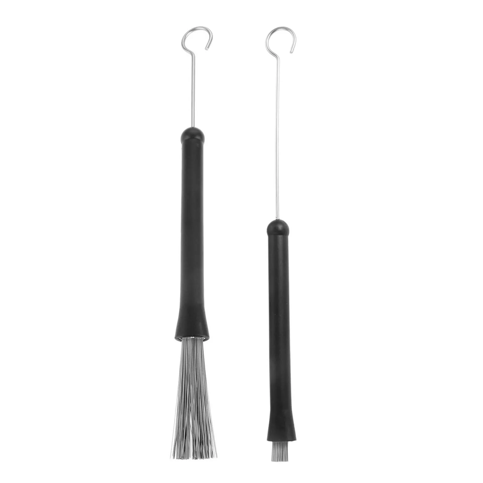 Retrátil das Varas do Cilindro das Escovas do Fio do Cilindro Pces com Punhos de Borracha Confortáveis para a Faixa da Rocha Cilindro de 2 Escova Folk Bateristas de 2 - Image 5