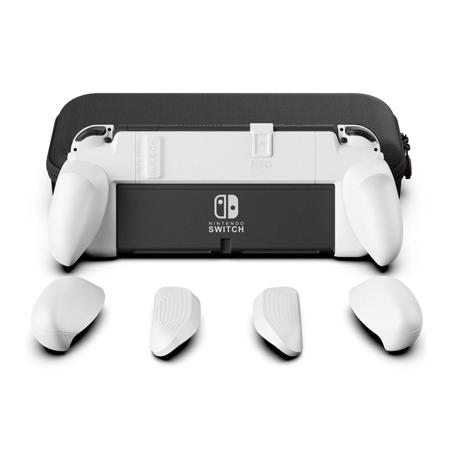 Skull &amp Co. NeoGrip Bundle Protective Case MaxCarry Cover Storage Bag for Nintendo Switch OLED and Regular | Электроника