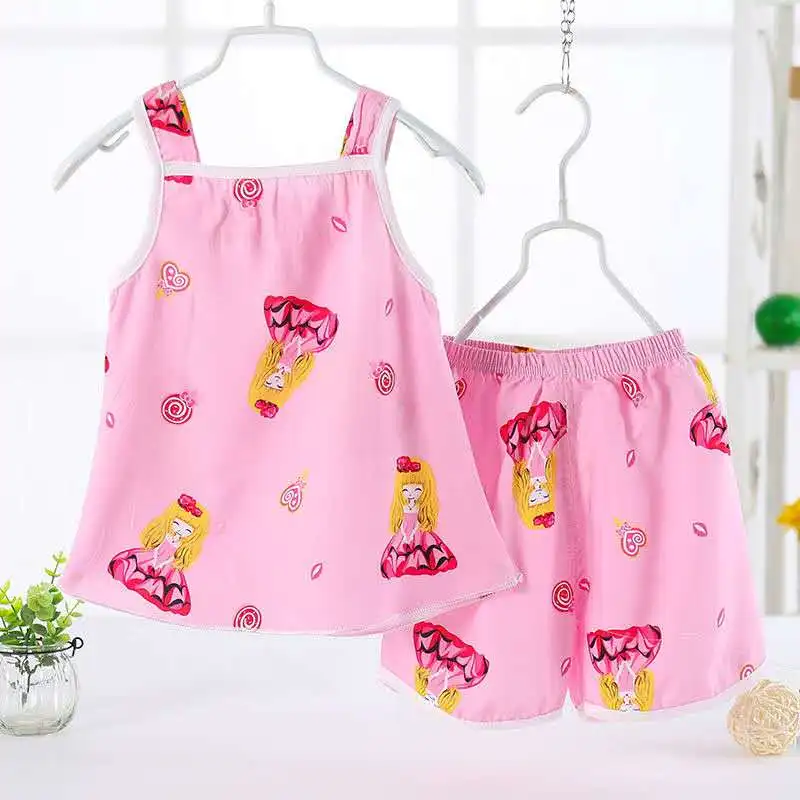 Baby Girls Clothes Set Shirt Shorts Suit 2pcs kids clothing set girls clothing set