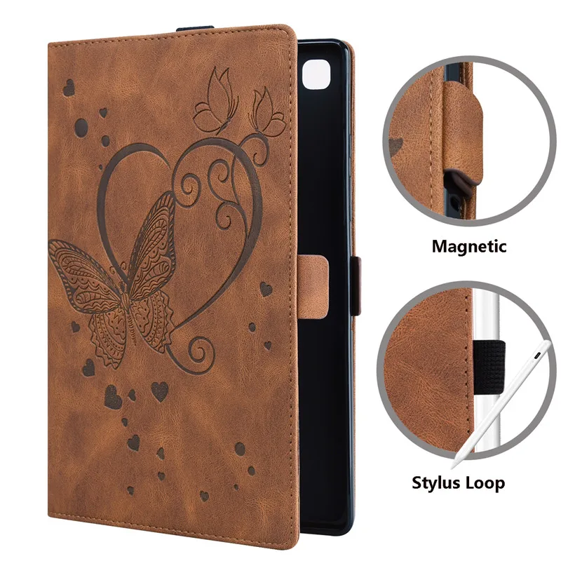 Case For Samusng Galaxy Tab A7 Lite 8.7 2021 SM-T220 SM-T225 Leather TPU Cover Folio Book Cover For Tab A7 Case 10.4 SM-T500_voghion.com