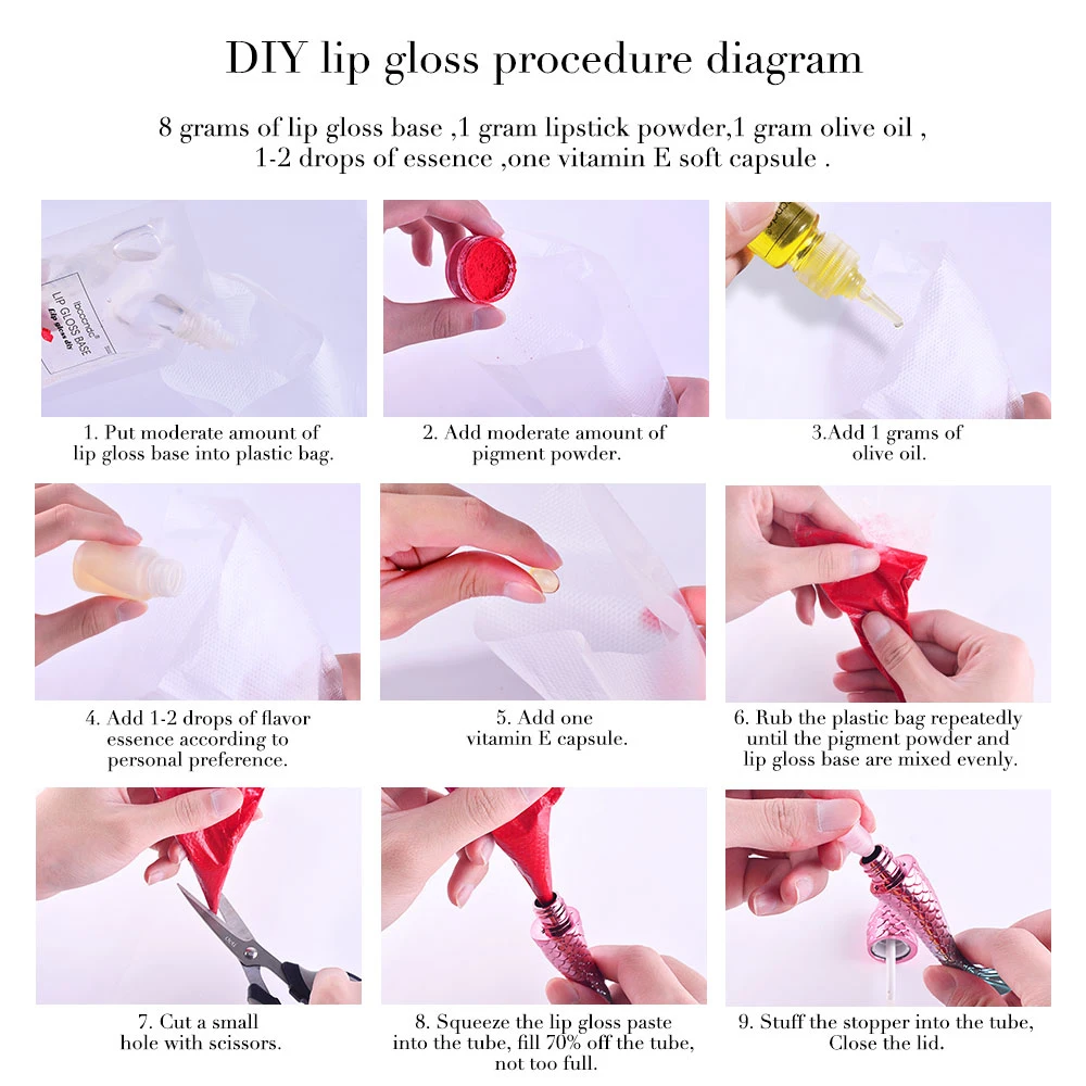 ibcccndc 100ml Matte Moisturizing Lip Gloss Handmade Lip Glaze Material Odorless Matte Versagel Lipgloss Base DIY Making Kit ibcccndc 100ml Matte Moisturizing Lip Gloss Handmade Lip Glaze Material Odorless Matte Versagel Lipgloss Base DIY Making Kit