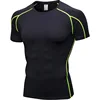 Men's outdoor exercise Tight T-shirt fitness exercise running training suit stretch quick-dry Long T-shirt sportswear pants 2