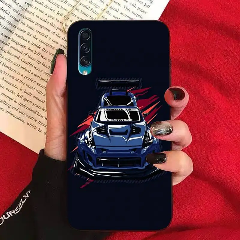 TOPLBPCS Прохладный Японии JDM спортивный автомобиль комиксов мягкий чехол для задней