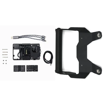 

1 Set for Bmw R1200Gs Mobile Phone Navigation Bracket Adv & 1 Pcs Motorcycle Front Stand Holder Smartphone for Honda