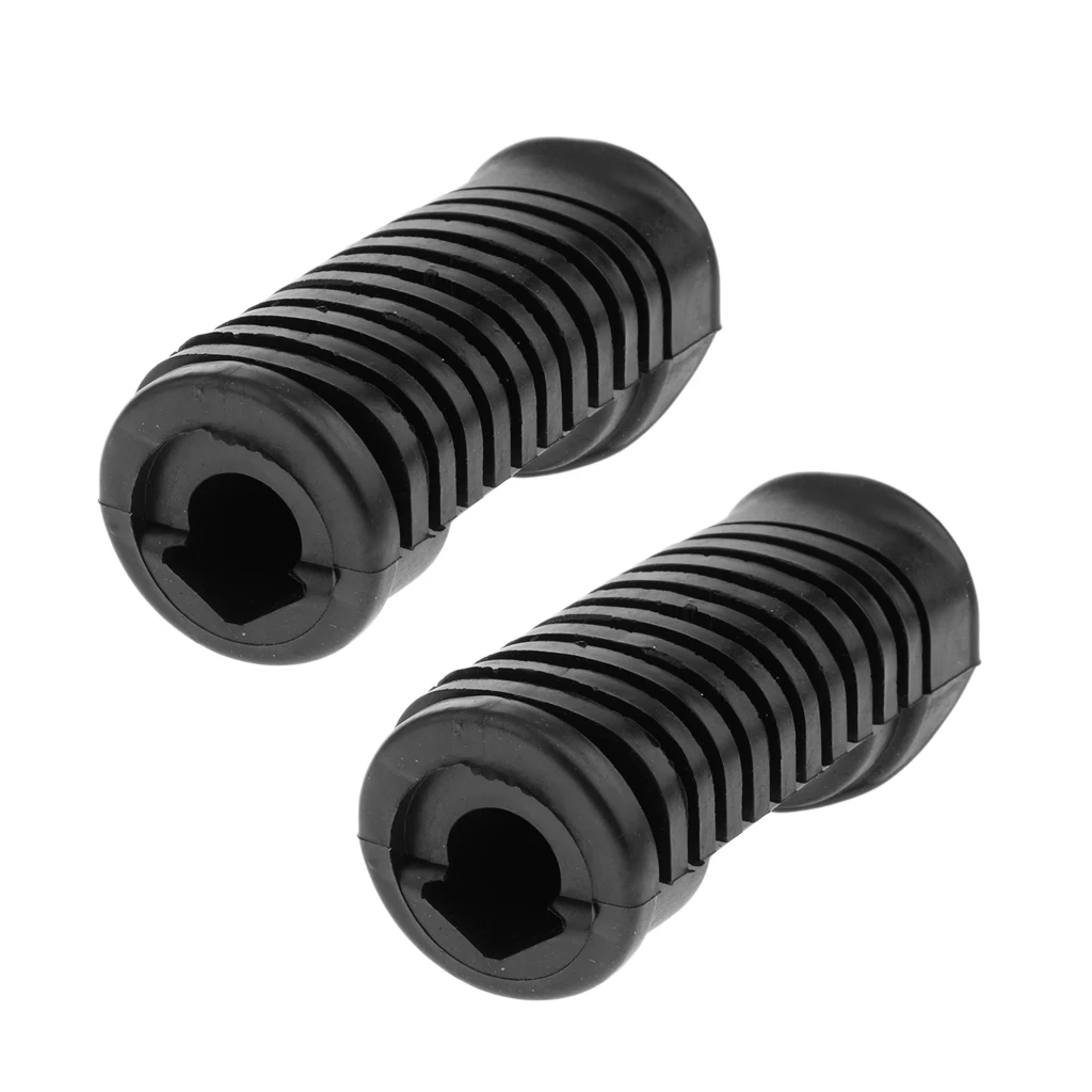 Rubber Nonslip Footrest Pedal Foot Peg Cover Shell for Honda CG125