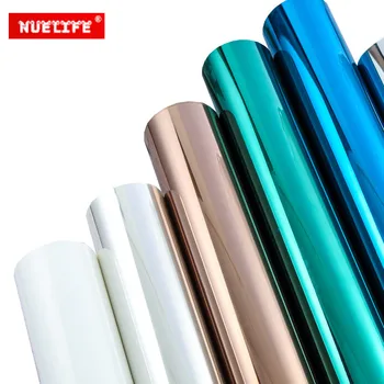 

50*200cm Unidirectional perspective sunscreen insulation film household glass film balcony shading artifact sticker window film