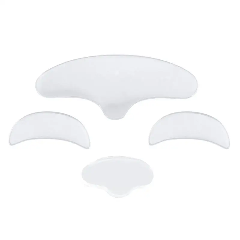 1 Set Anti-wrinkle Paste Waterproof Reusable Sun Damage Repair Silicone Prevention Senility Anti-wrinkle Forehead Pad