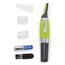 Мужской электрический триммер для волос, светодиодный светильник, стиль, Женская бритва, комфортное бритье, брови, кончики волос в носу, Manufac