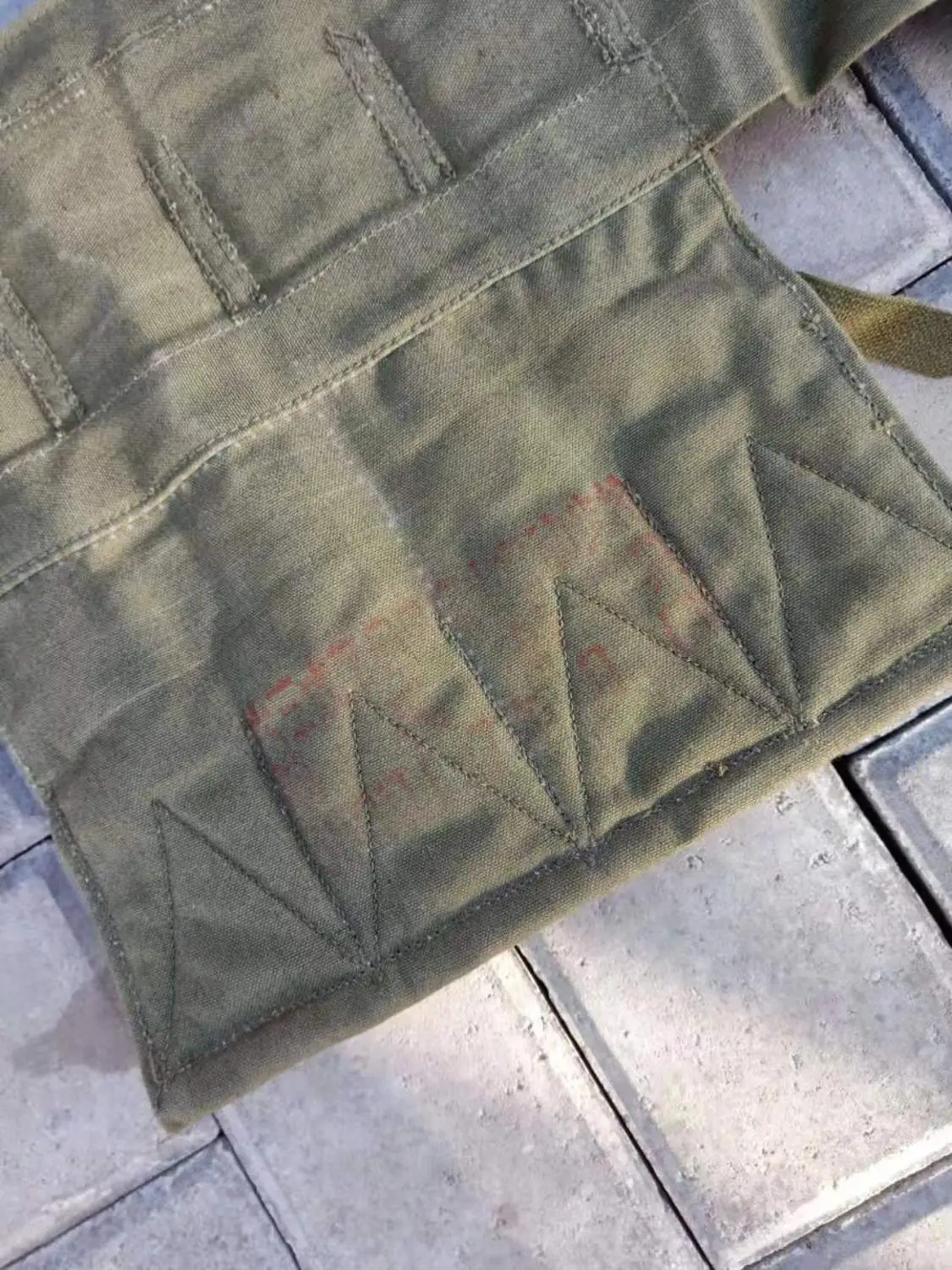 VIETNAM WAR CHINESE TYPE 63 POUCH CHEST-RIG BANDOLIER MAG AMMO OLD HIGH QUALITY MILITARY EQUIPMENT ORIGINAL WAR COLLECTION