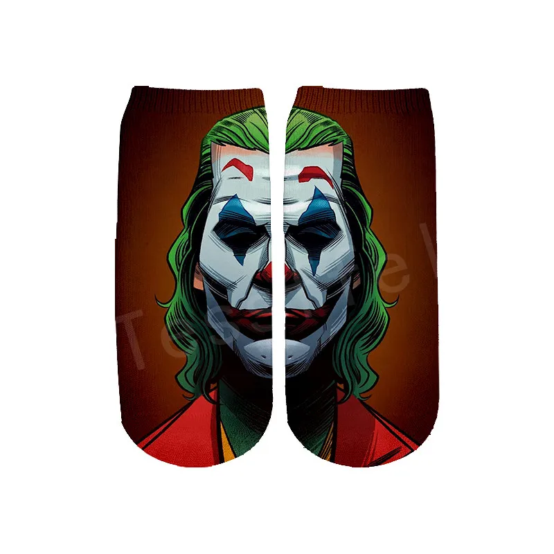 Рождественский Санта-Клаус, 3 Dfull, с принтом, для женщин, мужчин, мальчиков и девочек, с героями мультфильмов, Harajuku, повседневные новые модные носки, стиль-1