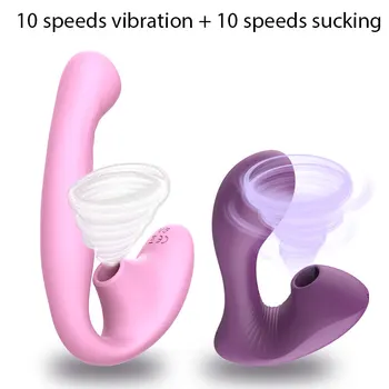 Vagina Sucking Big Dildo Vibrators Vibrating Sucker Oral Sex Suction Clitoris Stimulation Female Masturbation Sex