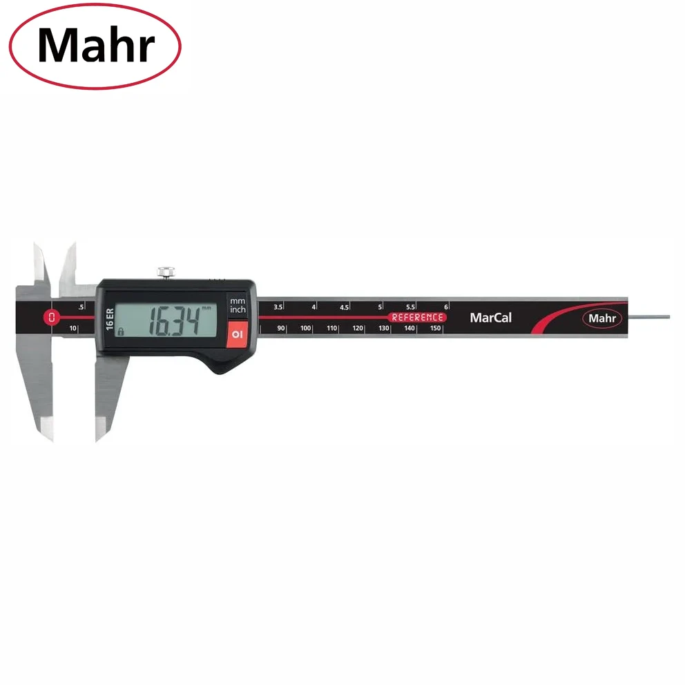 Цифровой штангенциркуль Mahr 16ER 0 150 мм/6 дюймов разрешение 01 мм/.0005 дюйма без вывода